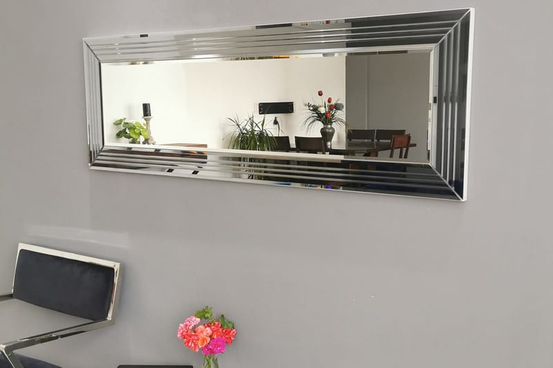 Dekorationsspegel Rasual 120 cm - Silver - Inredning - Väggdekor - Speglar