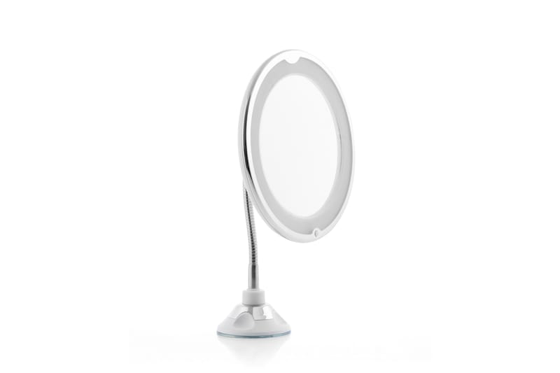 Sminkspegel LED-ljus Wellness Beauté Vit - InnovaGoods - Inredning - Väggdekor - Speglar