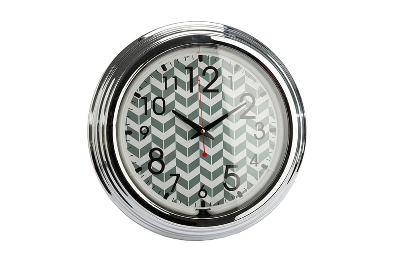 Klocka Gudarp - Silver - Inredning - Väggdekor - Väggklistermärken & wallstickers