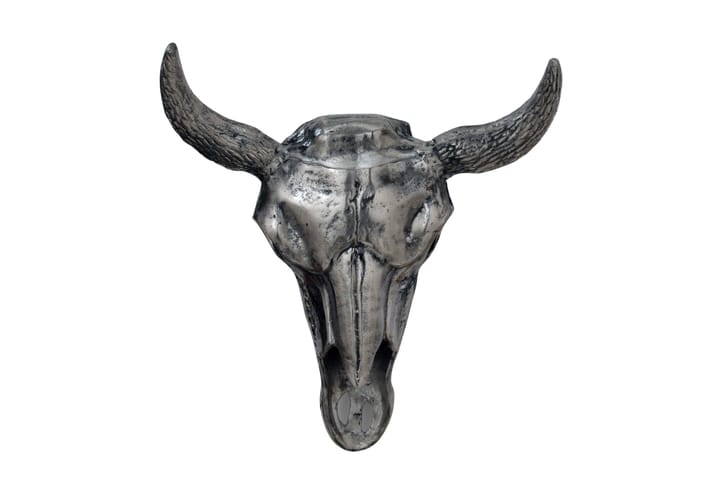 Djurhuvud Buffel 19x41 cm Antik Silver - AG Home & Light - Inredning - Dekoration & inredningsdetaljer