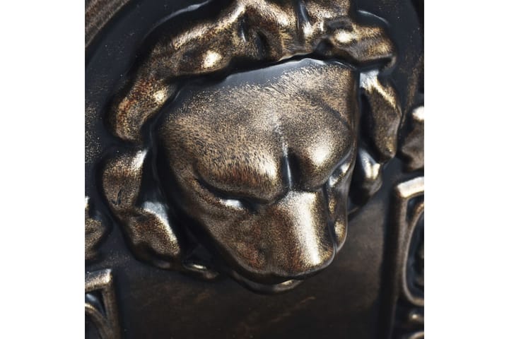 Väggfontän lejonhuvud brons - Brun - Inredning - Väggdekor