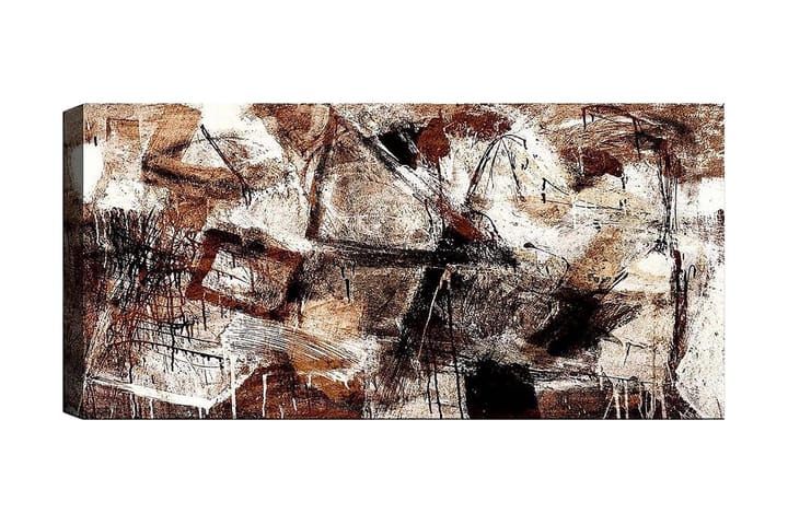 Canvastavla YTY Abstract & Fractals Flerfärgad - 120x50 cm - Inredning - Väggdekor - Canvastavlor