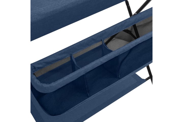 Skötbord marinblå järn - Blå - Möbler - Barnmöbler - Barnbord - Skötbord - Ihopfällbart skötbord