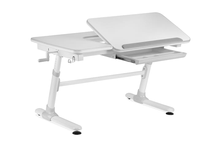 Ritbord Friscadu - Vit/Grå - Möbler - Bord & matgrupp - Kontorsbord - Skrivbord