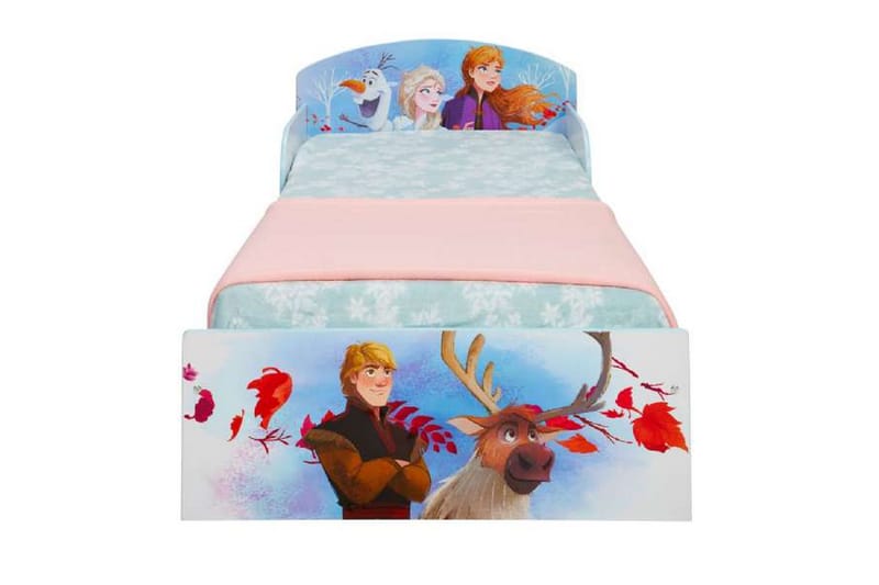 Disney Frost Junior säng med madrass - Blå/Turkos - Möbler - Säng - Säng med förvaring