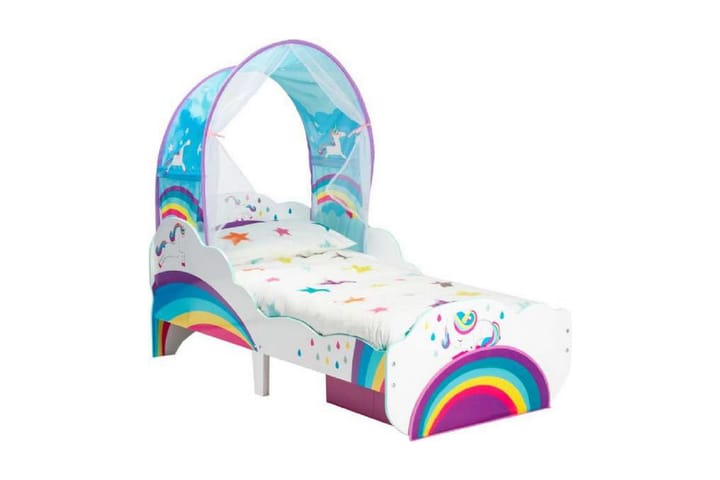 Unicorn och regnbåge juniorsäng - Möbler - Barnmöbler - Barnsäng & juniorsäng