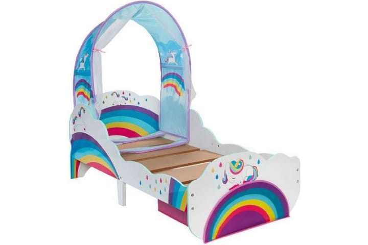 Unicorn och regnbåge juniorsäng - Möbler - Barnmöbler - Barnsäng & juniorsäng