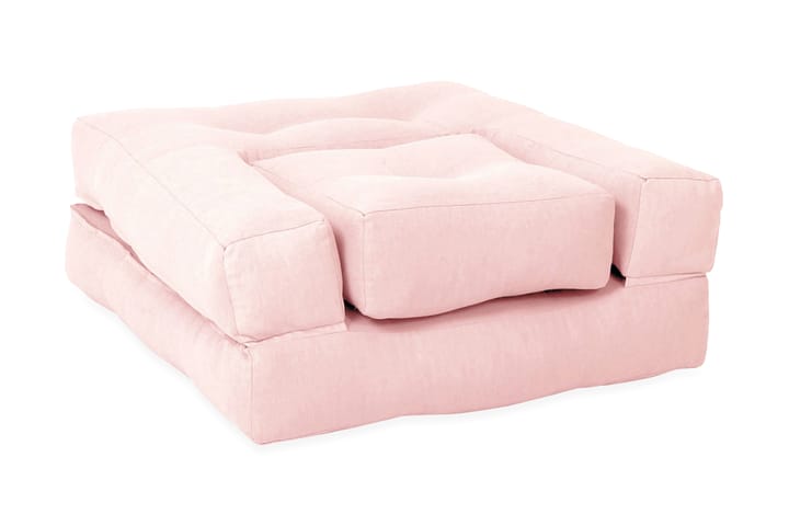 Barnfåtölj Mini Cube Rosa - Rosa - Möbler - Fåtölj & stolar - Fåtölj - Biofåtölj & reclinerfåtölj