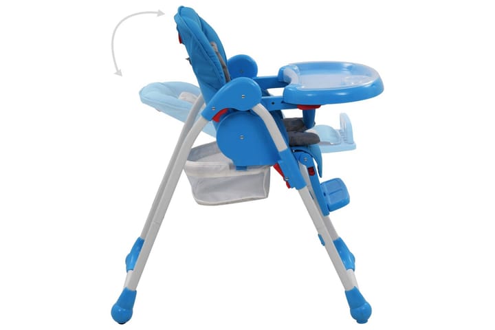 Barnstol blå och grå - Blå - Möbler - Barnmöbler - Barnstol - Matstol barn