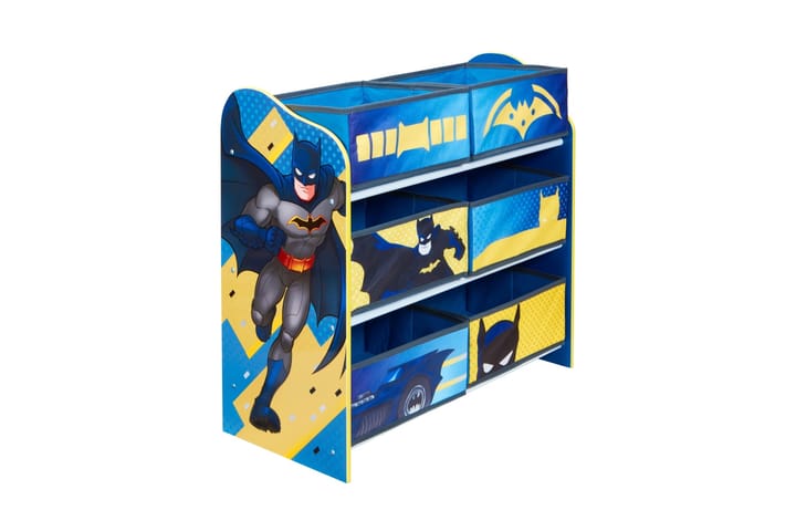Leksakslåda Batman Blå/Gul - Möbler - Barnmöbler - Förvaring barnrum - Leksaksförvaring