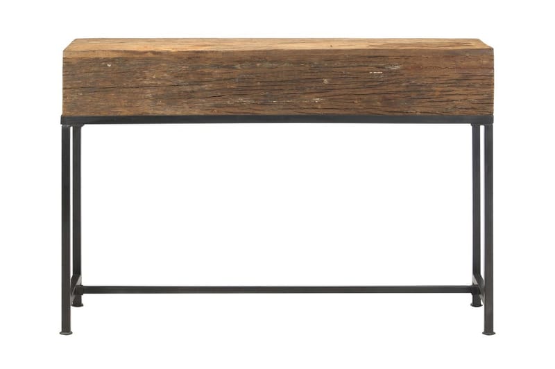 Avlastningsbord 120x30x80 cm massivt återvunnet trä - Brun - Möbler - Bord & matgrupp - Avlastningsbord & sidobord - Brickbord & småbord