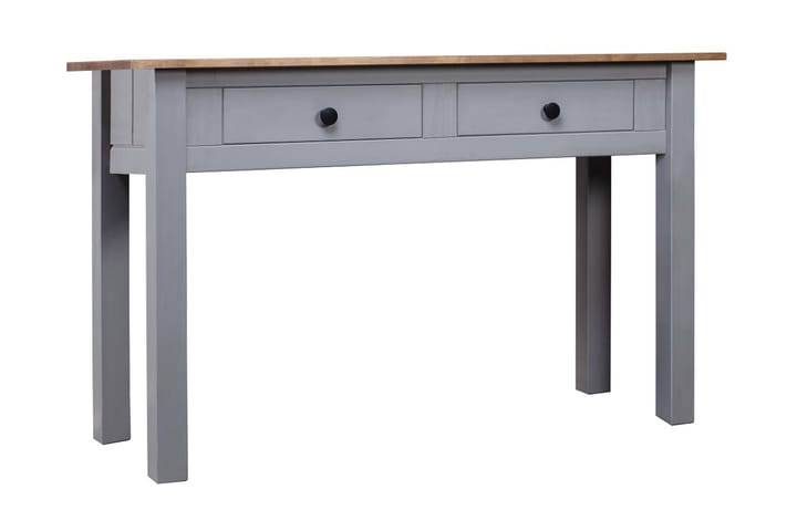 Avlastningsbord grå 110x40x72 cm massiv furu panama - Grå - Möbler - Bord & matgrupp - Avlastningsbord & sidobord - Brickbord & småbord