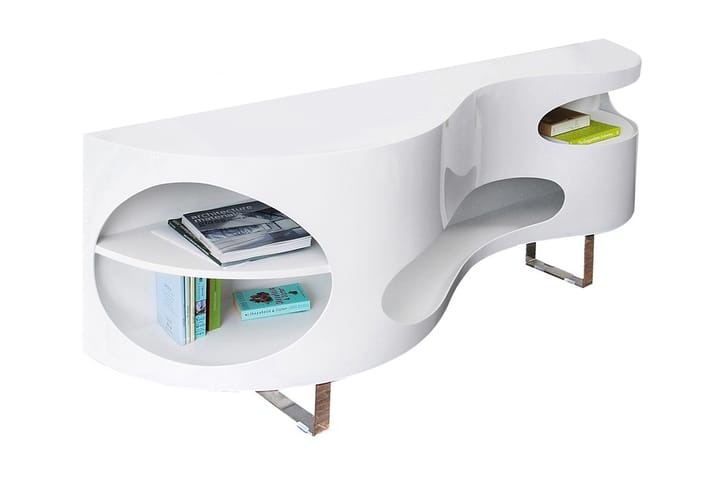 Sidobord 200x50x75 cm white - Möbler - Bord & matgrupp - Avlastningsbord & sidobord - Brickbord & småbord