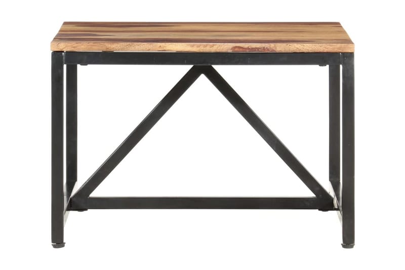 Sidobord 60x60x40 cm massivt sheshamträ - Brun - Möbler - Bord & matgrupp - Avlastningsbord & sidobord - Brickbord & småbord