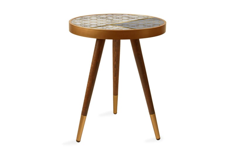 Sidobord Aspbacken 45 cm - Mönstrat - Möbler - Bord & matgrupp - Avlastningsbord & sidobord - Brickbord & småbord