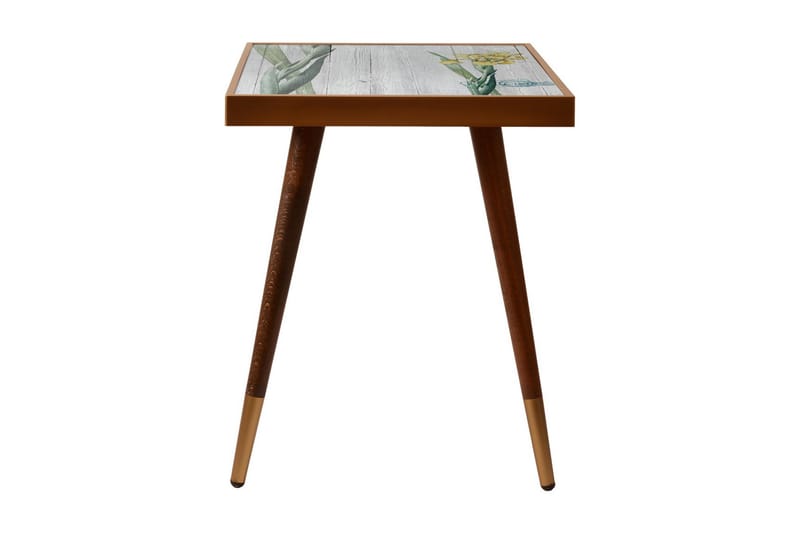 Sidobord Aspbacken 45 cm - Vit - Möbler - Bord & matgrupp - Avlastningsbord & sidobord - Brickbord & småbord