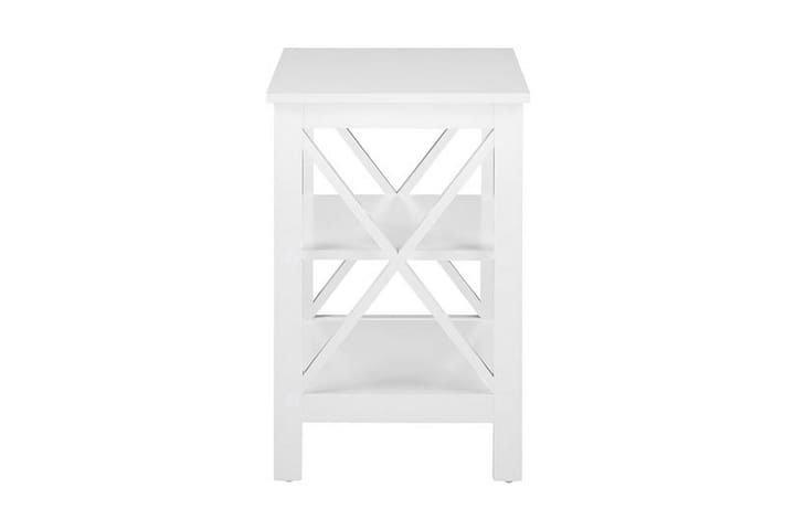 Sidobord Foster 40 cm - Vit - Möbler - Bord & matgrupp - Avlastningsbord & sidobord - Brickbord & småbord