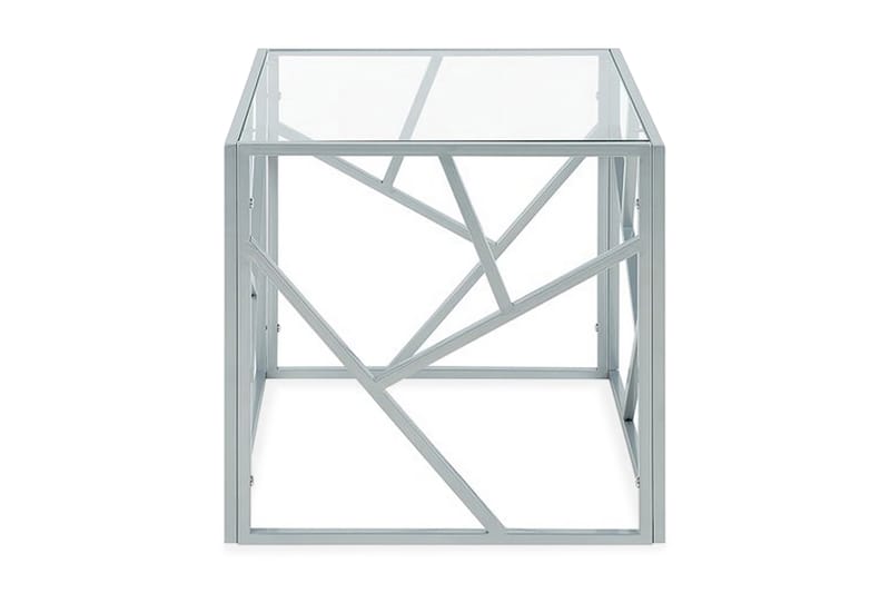 Sidobord Orland 50 cm - Silver - Möbler - Bord & matgrupp - Avlastningsbord & sidobord - Brickbord & småbord