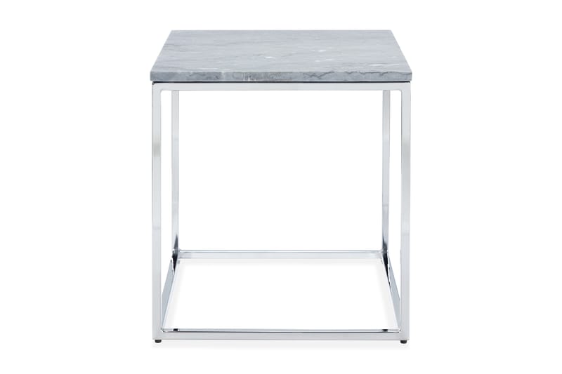 Sidobord Titania 45 cm Marmor - Grå|Stål - Möbler - Bord & matgrupp - Avlastningsbord & sidobord - Brickbord & småbord
