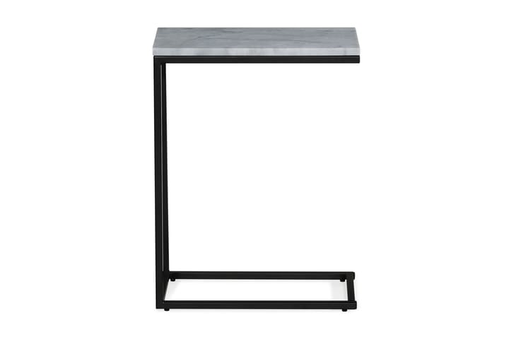 Sidobord Titania 45 cm Marmor - Grå|Svart - Möbler - Bord & matgrupp - Avlastningsbord & sidobord - Brickbord & småbord