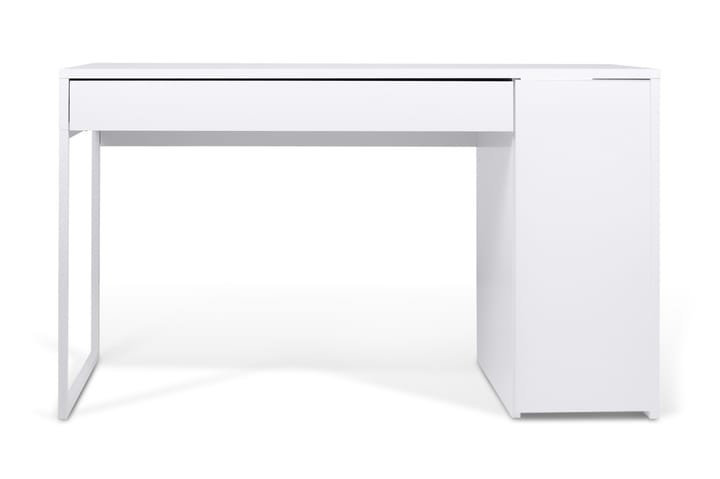 Skrivbord Prado 130 cm - Vit - Möbler - Bord & matgrupp - Avlastningsbord & sidobord - Lampbord & sidobord