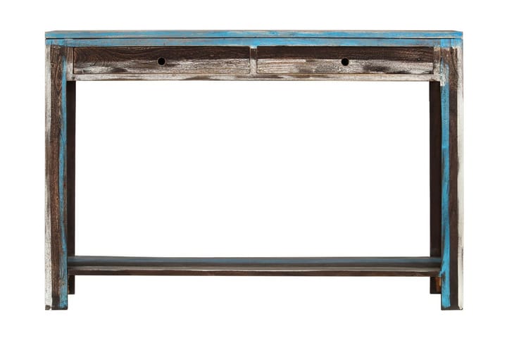 Konsolbord massivt trä vintage 118x30x80 cm - Brun - Inredning - Väggdekor - Speglar