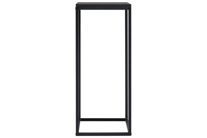 Sidobord 2 st svart stål - Svart - Möbler - Bord & matgrupp - Avlastningsbord & sidobord - Lampbord & sidobord