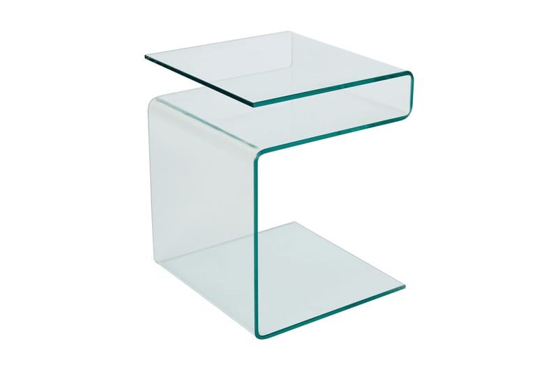Soffbord Sassela 42 cm - Glas - Möbler - Bord & matgrupp - Avlastningsbord & sidobord - Brickbord & småbord