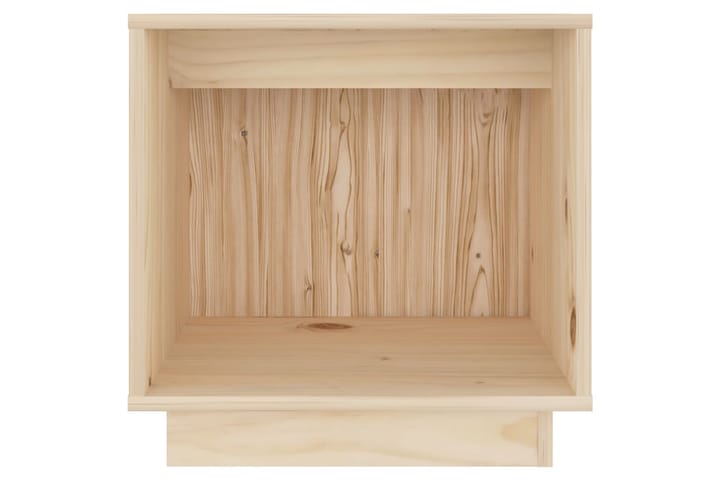 Sängbord 2 st 40x30x40 cm massiv furu - Brun - Möbler - Bord & matgrupp - Avlastningsbord & sidobord - Sängbord & nattduksbord