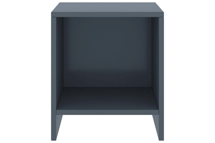 Sängbord 2 st ljusgrå 35x30x40 cm massiv furu - Grå - Möbler - Bord & matgrupp - Avlastningsbord & sidobord - Sängbord & nattduksbord