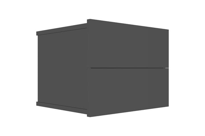 Sängbord 2 st svart högglans 40x30x30 cm spånskiva - Svart - Möbler - Bord & matgrupp - Avlastningsbord & sidobord - Sängbord & nattduksbord