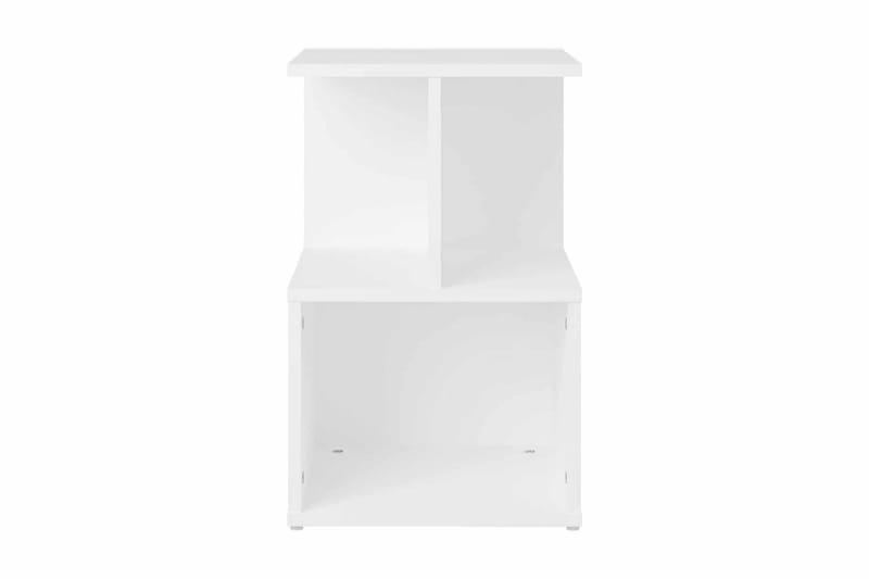 Sängbord 2 st vit 35x35x55 cm spånskiva - Vit - Möbler - Bord & matgrupp - Avlastningsbord & sidobord - Sängbord & nattduksbord