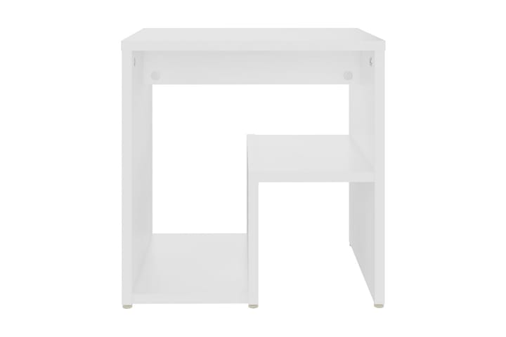 Sängbord 2 st vit 40x30x40 cm spånskiva - Vit - Möbler - Bord & matgrupp - Avlastningsbord & sidobord - Sängbord & nattduksbord