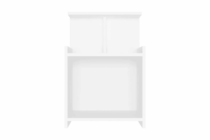 Sängbord 2 st vit 40x35x60 cm spånskiva - Vit - Möbler - Bord & matgrupp - Avlastningsbord & sidobord - Sängbord & nattduksbord