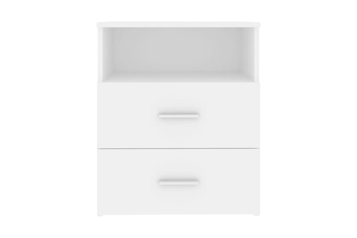 Sängbord 2 st vit 50x32x60 cm spånskiva - Vit - Möbler - Bord & matgrupp - Avlastningsbord & sidobord - Sängbord & nattduksbord