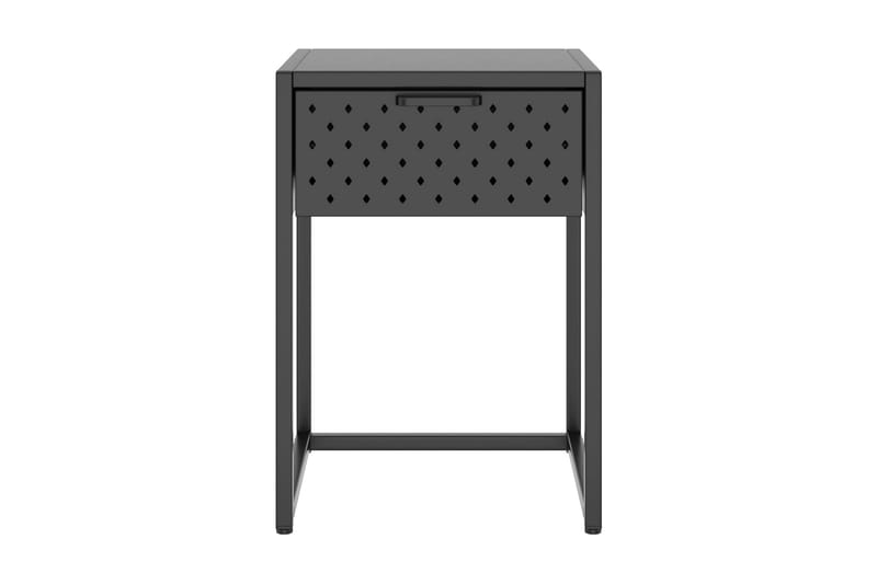 Sängbord antracit 35x35x54 cm stål - Antracit - Möbler - Bord & matgrupp - Avlastningsbord & sidobord - Sängbord & nattduksbord