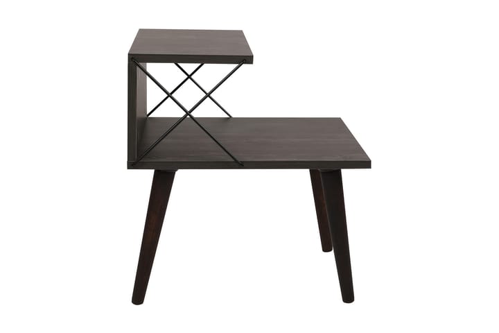 Sängbord Ashlanna 50 cm - Mörkbrun - Möbler - Bord & matgrupp - Avlastningsbord & sidobord - Sängbord & nattduksbord