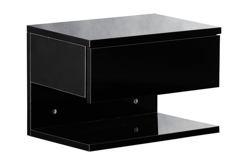 Sängbord Belmadu 35 cm - Svart - Belysning - Dekorationsbelysning