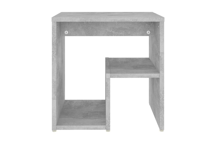 Sängbord betonggrå 40x30x40 cm spånskiva - Grå - Möbler - Bord & matgrupp - Avlastningsbord & sidobord - Sängbord & nattduksbord