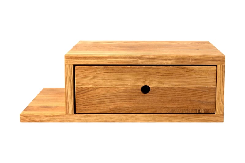 Sängbord Chebzie 30x45 cm Vänster - Oljad Ek - Möbler - Bord & matgrupp - Avlastningsbord & sidobord - Sängbord & nattduksbord