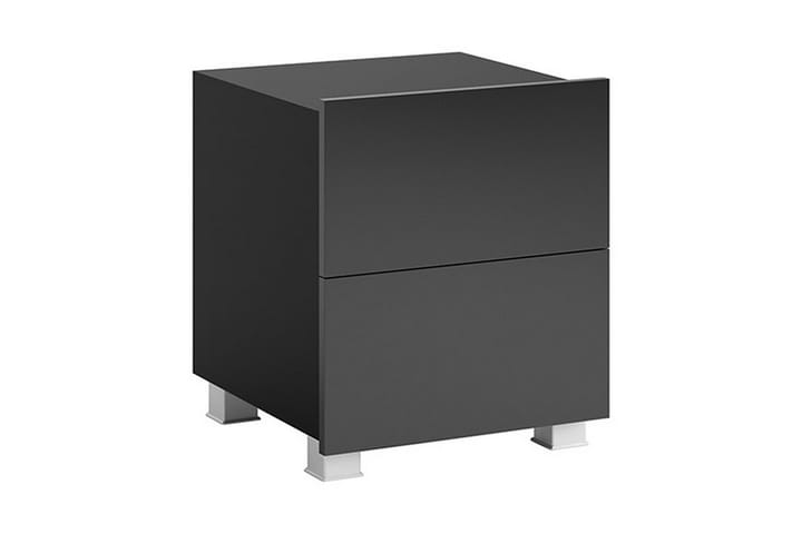 Sängbord Frick 40 cm med Förvaring - Svart - Möbler - Bord & matgrupp - Avlastningsbord & sidobord - Brickbord & småbord
