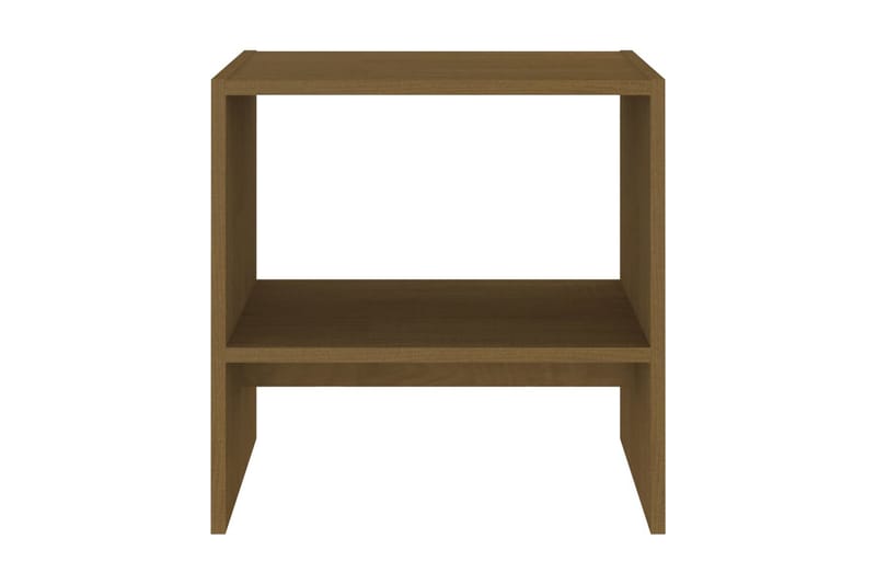 Sängbord honungsbrun 40x30,5x40 cm massiv furu - Brun - Möbler - Bord & matgrupp - Avlastningsbord & sidobord - Sängbord & nattduksbord
