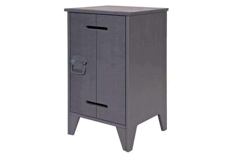 Sängbord Itoro 37 cm med Förvaring Skåp - Stålgrå - Möbler - Bord & matgrupp - Avlastningsbord & sidobord - Sängbord & nattduksbord