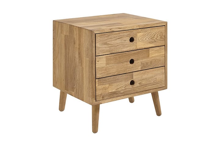Sängbord Konsha 35x42 cm - Natur - Möbler - Bord & matgrupp - Avlastningsbord & sidobord - Sängbord & nattduksbord