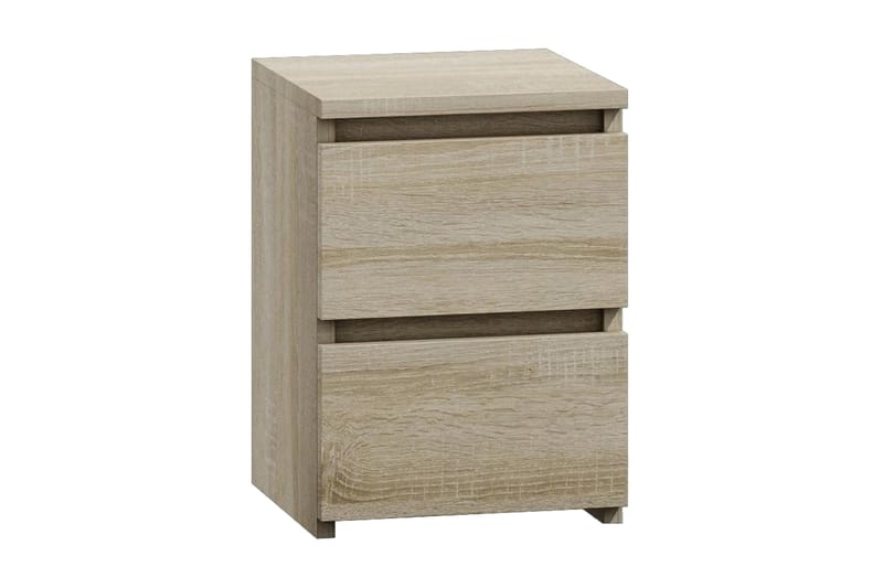 Sängbord Malvera 30 cm med Förvaring 2 Lådor - Sonomaek - Möbler - Bord & matgrupp - Avlastningsbord & sidobord - Sängbord & nattduksbord