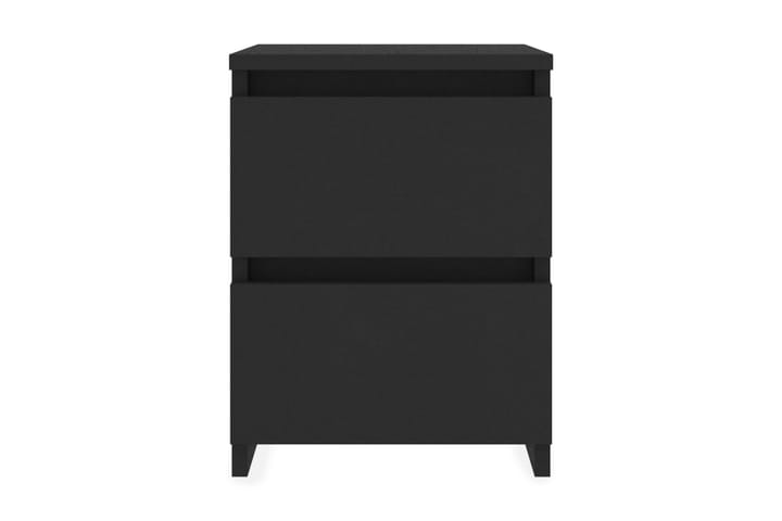 Sängbord svart 30x30x40 cm spånskiva - Svart - Möbler - Bord & matgrupp - Avlastningsbord & sidobord - Sängbord & nattduksbord