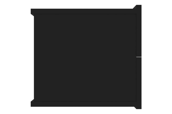 Sängbord svart 40x30x30 cm spånskiva - Svart - Möbler - Bord & matgrupp - Avlastningsbord & sidobord - Sängbord & nattduksbord