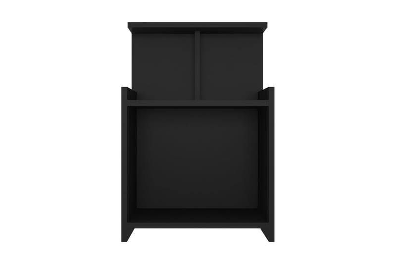 Sängbord svart 40x35x60 cm spånskiva - Svart - Möbler - Bord & matgrupp - Avlastningsbord & sidobord - Sängbord & nattduksbord