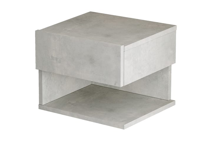 Sängbord Troter 40 cm - Silver - Möbler - Bord & matgrupp - Kontorsbord - Skrivbord