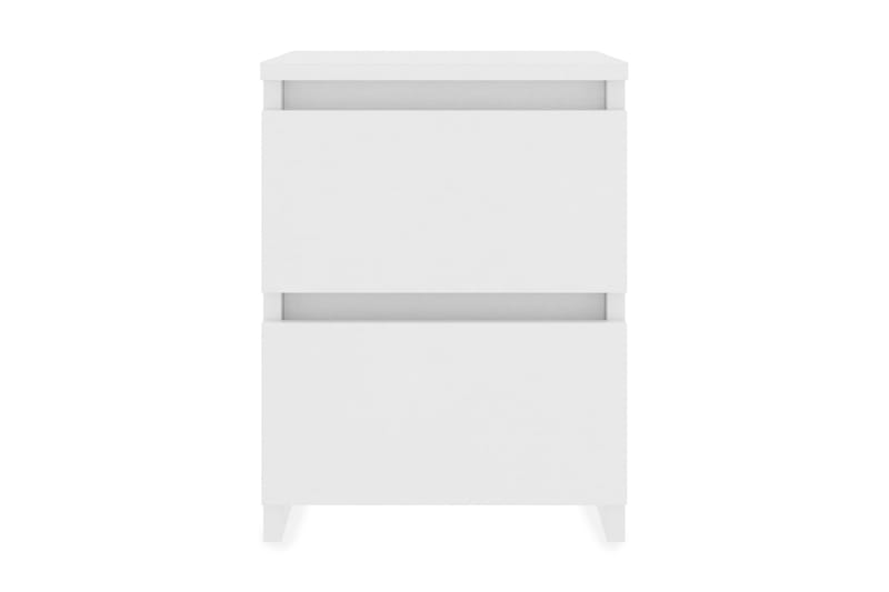 Sängbord vit 30x30x40 cm spånskiva - Vit - Möbler - Bord & matgrupp - Avlastningsbord & sidobord - Sängbord & nattduksbord